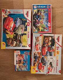 4 puzzle: Cars e Paw Patrol