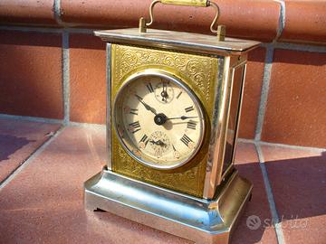 Orologio Sveglia Antica cappuccina officier da via