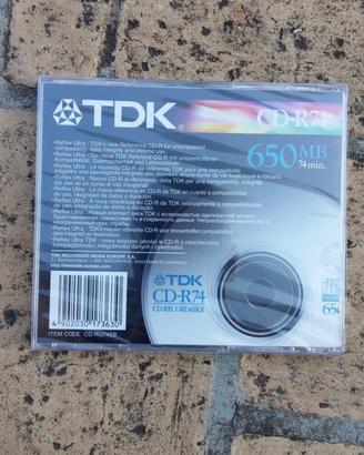 Cd - R74 rewritable TDK