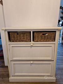 Scarpiera Maison du monde stile provenzale shabby