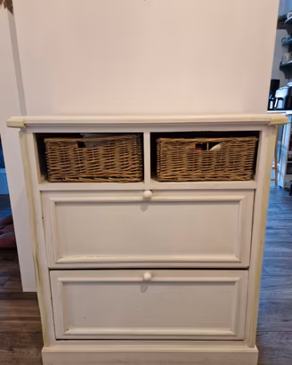 Scarpiera Maison du monde stile provenzale shabby