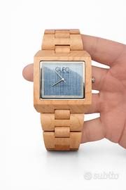 Orologio Gufo in legno mai indossato