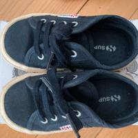 Superga blu bimbo n.25