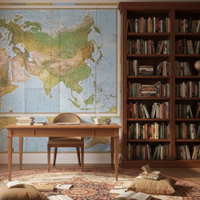 Carta Murale Asia fisica (100x76,5)