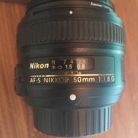 Nikon NIKKOR AF-S 50 mm f/ 1.8 G Obbiettivo per F 