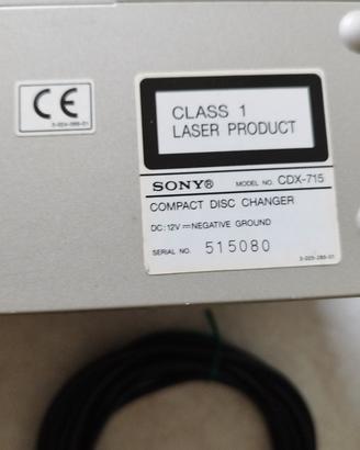 CDX-715 Sony