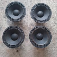 4 woofer 10" 25cm LaVoce Italiana 250 rms