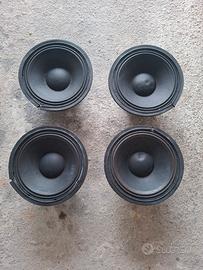4 woofer 10" 25cm LaVoce Italiana 250 rms