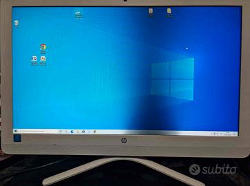 TV-Monitor All-in- One bianco da 24 pollici