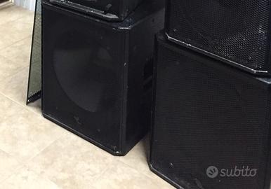 Coppia Subwoofer  RCF  450w
