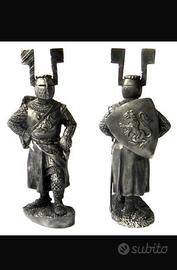 SOLDATINO DI METALLO PUBLIUS, CAVALIERE MEDIEVALE