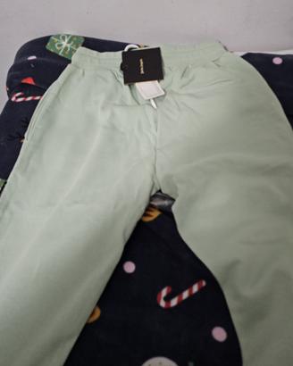 Pantaloni tuta verdi palm angels