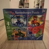 4 mini Puzzle Ravensburger dei Pigiamini Pjmask