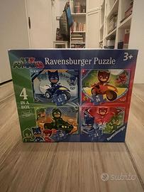 4 mini Puzzle Ravensburger dei Pigiamini Pjmask