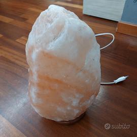 Lampada di sale rosa dell'Himalaya grande 35 cm - Arredamento e