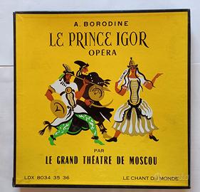 ALEXANDRE BORODINE OPERA "IL PRINCIPE IGOR" MOSCA