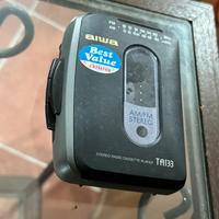 Aiwa TA133 Stereo Radio Cassette Walkman vintage