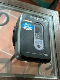Aiwa TA133 Stereo Radio Cassette Walkman vintage