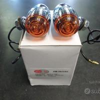 Coppia fanalini frecce amas best lamp cromati