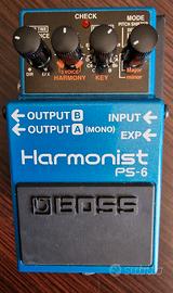 Boss Harmonist ps6 alimentatore originale compreso