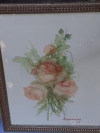 Quadro Dipinto Rose