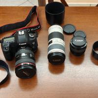 Canon 5D MARK III ed obiettivi serie L