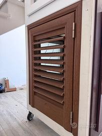 5 persiane in alluminio