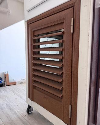 5 persiane in alluminio