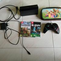 Nintendo OLED,porta Nintendo,2 giochi scheda,3digi