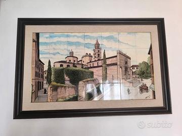Quadro su piastrelle in ceramica 