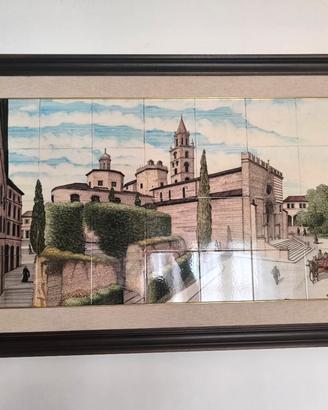 Quadro su piastrelle in ceramica 