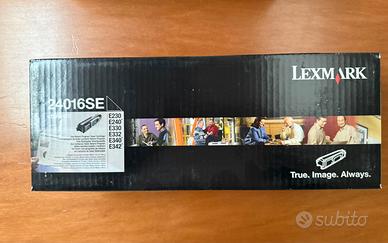Toner LexMark 24016SE nuovo e originale