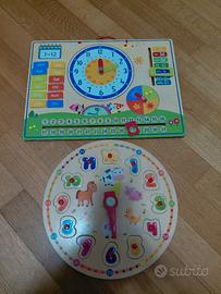 set playtive orologio e calendario