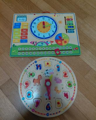 set playtive orologio e calendario