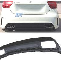 DIFFUSORE MERCEDES CLASSE A W176 12-18 LOOK AMG A4