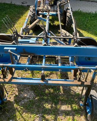 Ranghinatore Xotta 1,60 con falciatrice Bcs