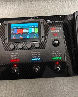 Zoom G6 pedaliera multieffetto