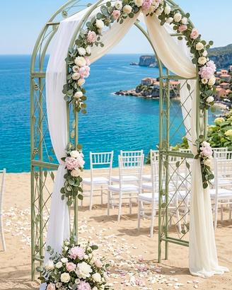 arco doppio da giardino 