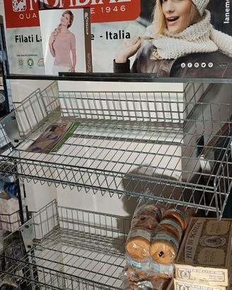 Espositore Scaffalatura a cestelli