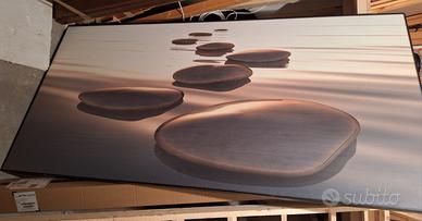 Quadro su tela stones 200x100