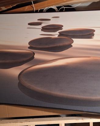 Quadro su tela stones 200x100