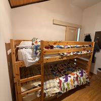 Letto a castello in legno