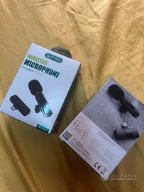 Siipro wireless microphone 2 pcs