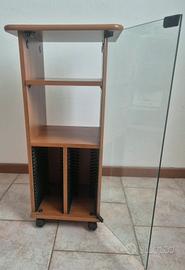 Mobiletto  porta stereo/cd