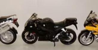 Modellini moto in scala 1 12 Suzuki Bmw