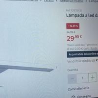 led applique bagno