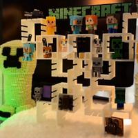 espositore minecraft kinderjoy