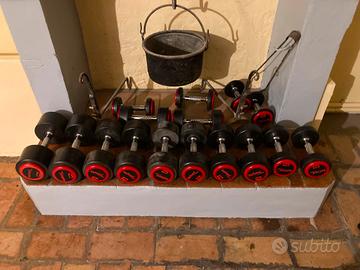 Set manubri Softee Pro-Sport 148 kg