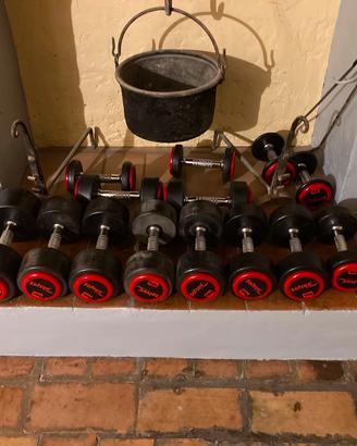 Set manubri Softee Pro-Sport 148 kg
