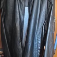 giubbotto in pelle d'agnello hugo boss taglia 56